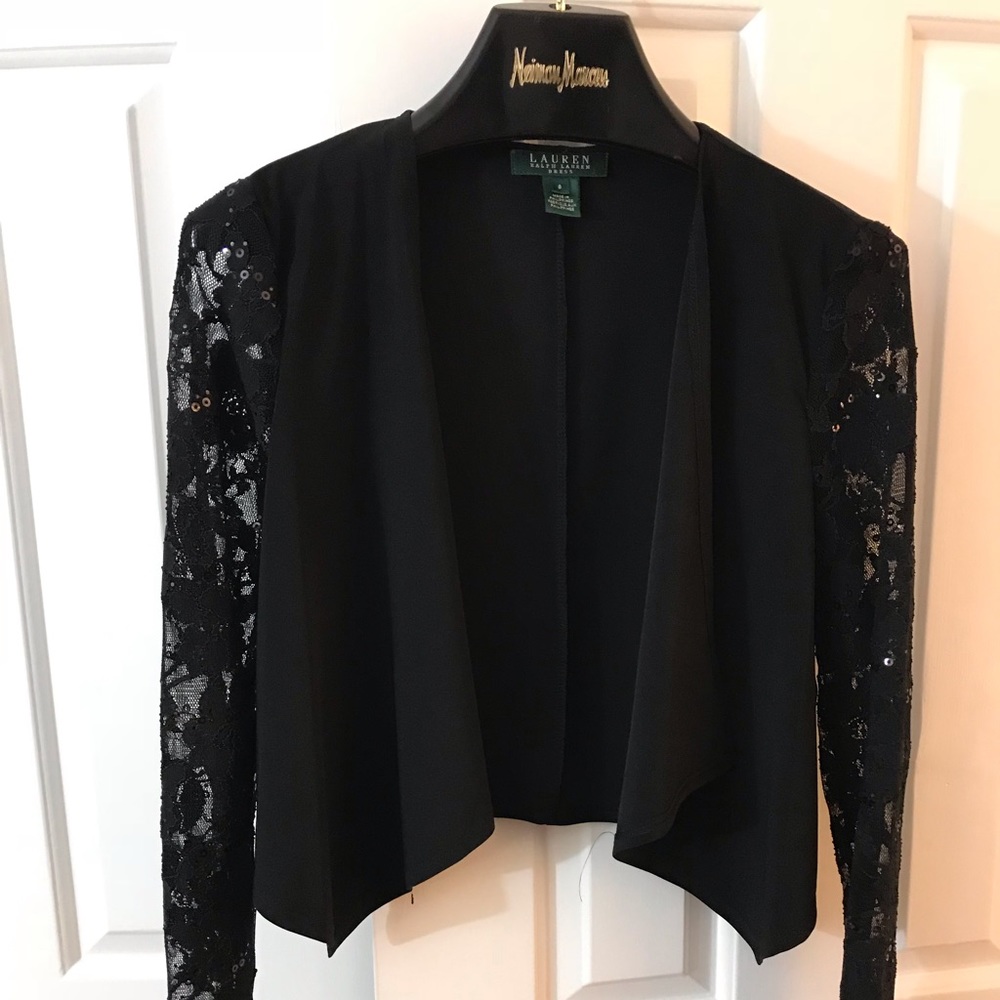 Black evening shrug, Ralph Lauren